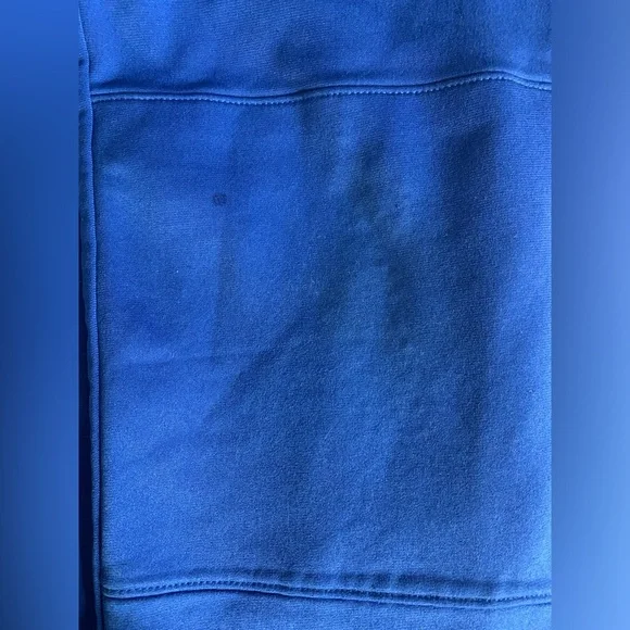 Cat & Jack Kids' Blue and Black Athletic Track Pants with Reinforced Knees - Picture 12 of 12